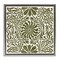 Stupell Industries Symmetric Flower Pattern Framed Floater Canvas Wall Art Design by Grace Popp